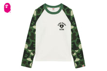CAMO RAGLAN LONG SLEEVE T-SHIRT