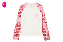 CAMO RAGLAN LONG SLEEVE T-SHIRT