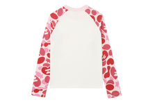 CAMO RAGLAN LONG SLEEVE T-SHIRT