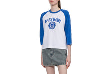 APEE BABY PRINT RAGLAN LS TEE