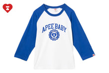 APEE BABY PRINT RAGLAN LS TEE