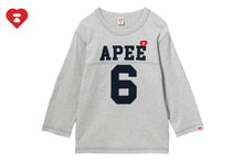 APPLIQUE PATCH AND HEART EMBROIDERY LS TEE