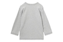 APPLIQUE PATCH AND HEART EMBROIDERY LS TEE