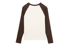 HEART BADGE RAGLAN LS TEE