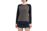 HEART BADGE RAGLAN LS TEE