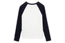 HEART BADGE RAGLAN LS TEE
