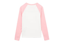 HEART BADGE RAGLAN LS TEE