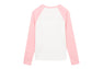 HEART BADGE RAGLAN LS TEE