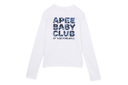CAMO APEE BABY PRINTED LS TEE #1