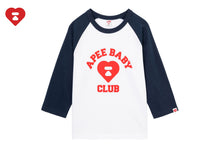 APEE BABY PRINT RAGLAN LS TEE