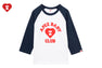 APEE BABY PRINT RAGLAN LS TEE