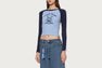 APEE CUTIE BEAR RAGLAN LS TEE