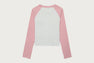 APEE CUTIE BEAR RAGLAN LS TEE