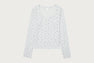 APEE CUTIE BEAR ALL OVER WAFFLE LS TEE