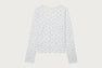 APEE CUTIE BEAR ALL OVER WAFFLE LS TEE