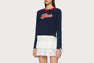 RINGER RUBBER PRINT LS TEE