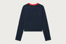 RINGER RUBBER PRINT LS TEE