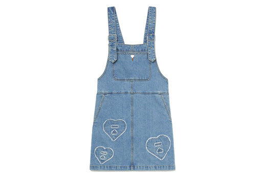 LOGO PATCH DENIM DRESS