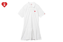 HEART BADGE POLO DRESS