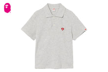 HEART BADGE POLO SHIRT