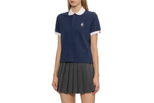 BABY DOPPY BADGE POLO CROP TEE