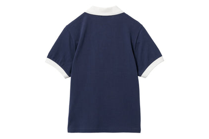 BABY DOPPY BADGE POLO CROP TEE