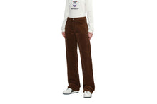 PU BADGE CORDUROY PANTS