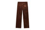 PU BADGE CORDUROY PANTS