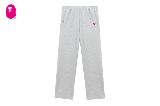 HEART BADGE SWEAT PANTS