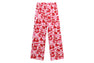 HEART BADGE CAMO SWEAT PANTS