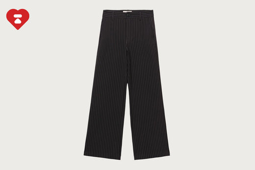 APEE  PINSTRIPED TROUSERS