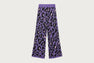 LEOPARD KNIT PANTS