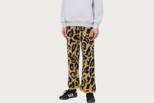 LEOPARD KNIT PANTS
