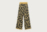 LEOPARD KNIT PANTS