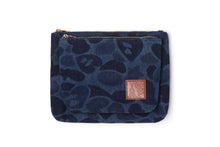 CAMO DENIM POUCH SET