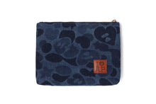CAMO DENIM POUCH SET