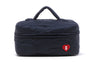 QUILITED HEART MONOGRAM COSMETIC BAG