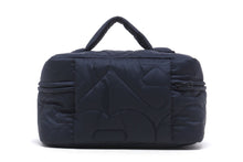 QUILITED HEART MONOGRAM COSMETIC BAG