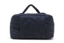 QUILITED HEART MONOGRAM COSMETIC BAG