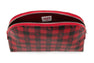 PLAID COSMETIC BAG