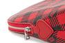 PLAID COSMETIC BAG