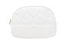 QUILTED HEART MONOGRAM MINI POUCH