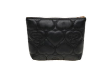 QUILTED HEART MONOGRAM SMALL WALLET