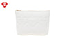 QUILTED HEART MONOGRAM SMALL WALLET