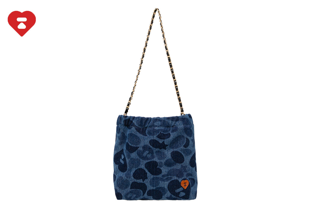 CAMO DENIM MINI HANDBAG | bape.com