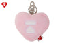 APEE HEART FURRY COINS BAG KEYRING