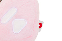 APEE HEART FURRY COINS BAG KEYRING