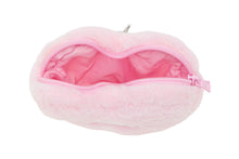 APEE HEART FURRY COINS BAG KEYRING