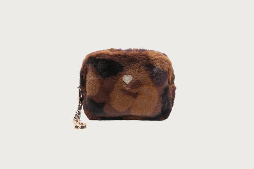 APEE CAMO FURRY MINI POUCH