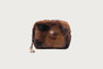 APEE CAMO FURRY MINI POUCH